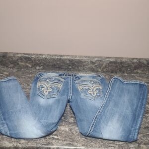 Rock Revival Jeans Freesia Boot Cut Size 28x30